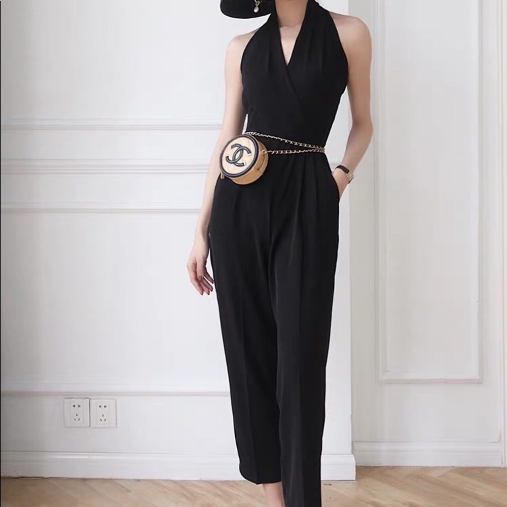 🔥 Classic Black Jumpsuit